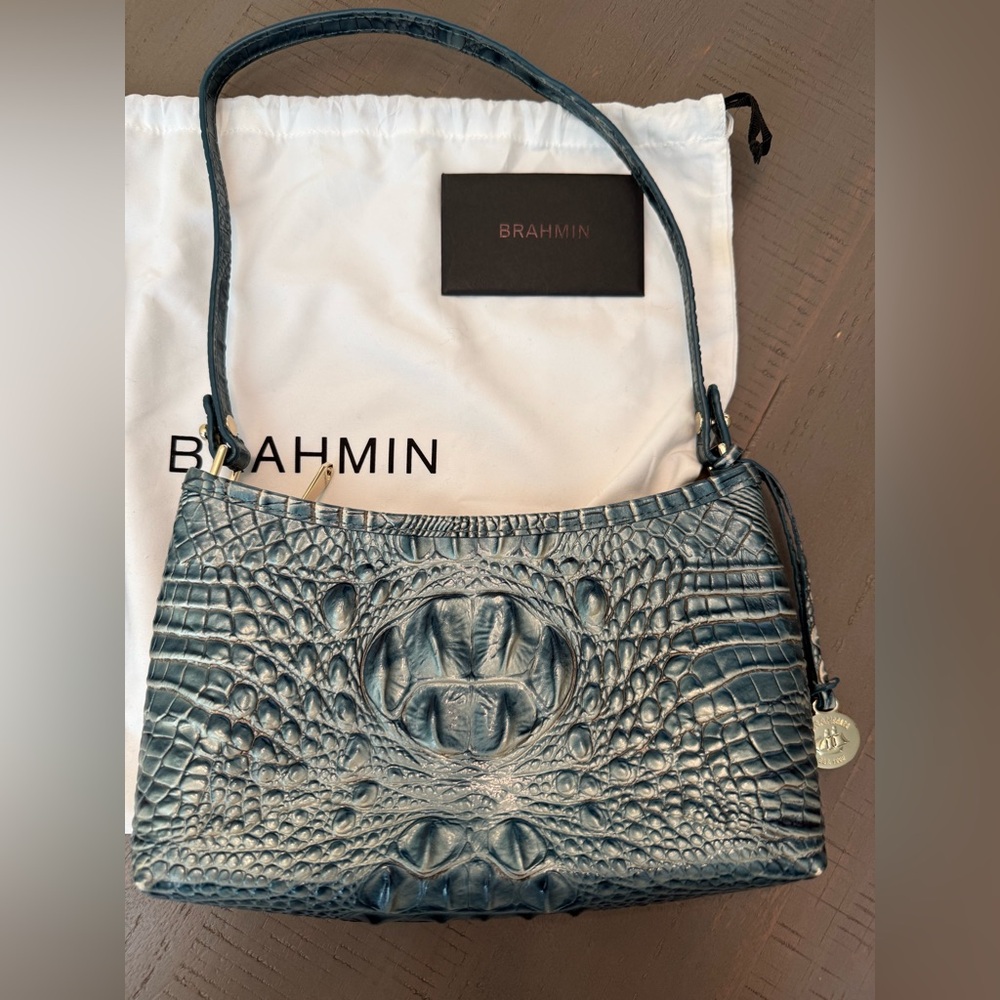 Brahmin Crocodile Embossed Women's Bag - Picture 3 of 7